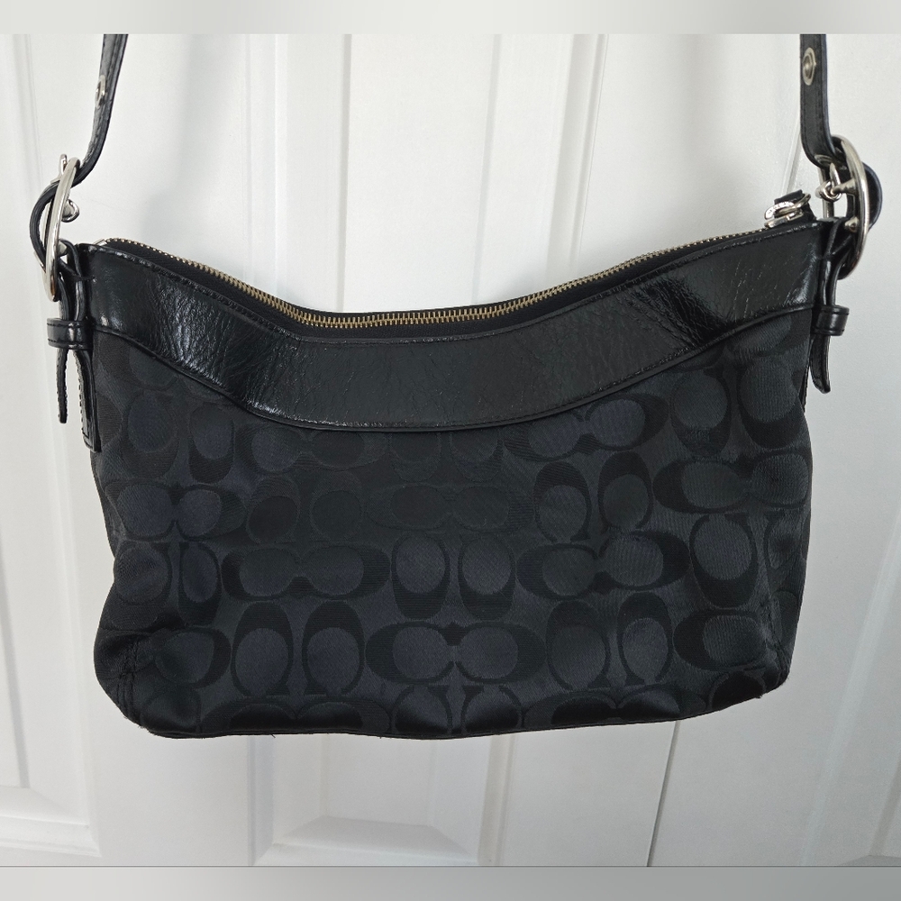 Coach Black Signature Crossbody Bag - Picture 5 of 16